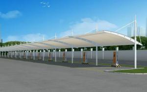 绥棱县膜结构停车棚