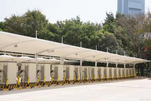 绥棱县膜结构停车棚