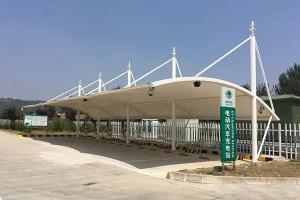 绥棱县膜结构停车棚